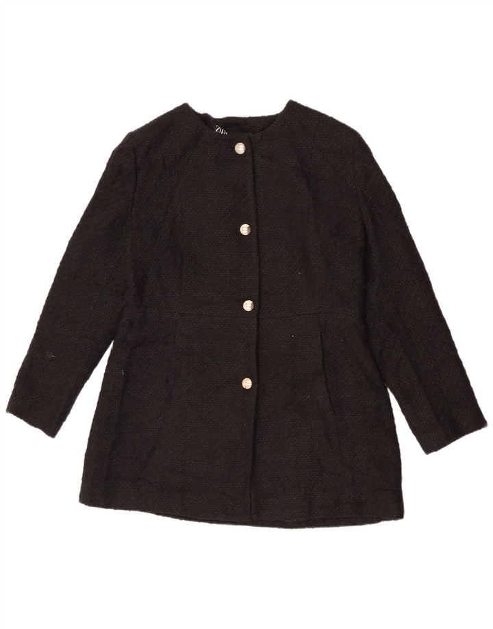 Giacca blazer a 4 bottoni da donna Zara UK 18 XL nera