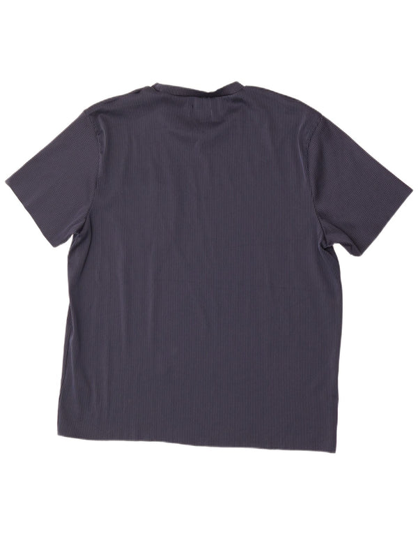 T-shirt da uomo Jack & Jones Top 2XL poliestere a righe blu navy