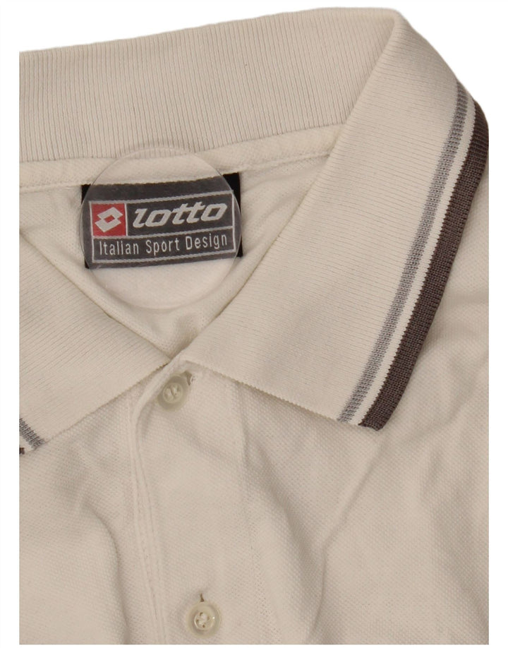 Polo Lotto Uomo A.C. Cesena XL Bianca