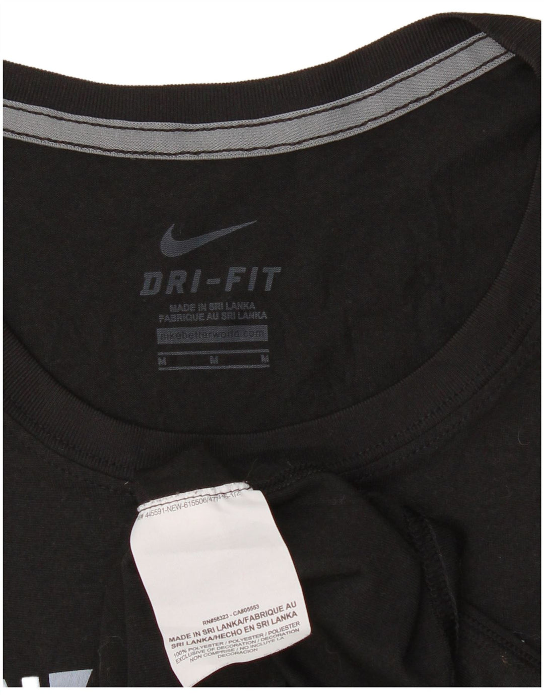 Nike Chicago Bears Graphic Top da donna manica lunga UK 12 medio nero