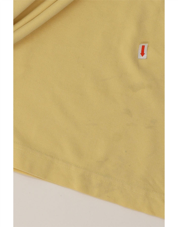 Polo Kappa Uomo Large in Cotone Giallo