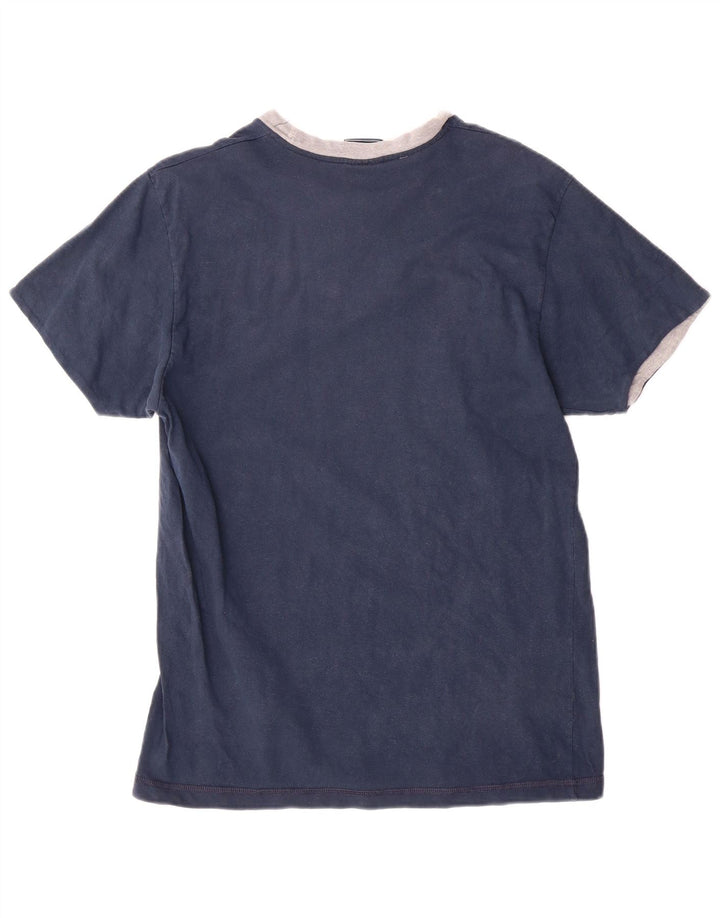 CHAMPION T-shirt grafica da uomo NY Rochester Top in cotone blu navy medio