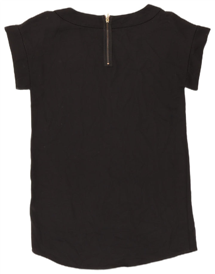 Top Camicetta Da Donna ZARA UK 16 Large Nero