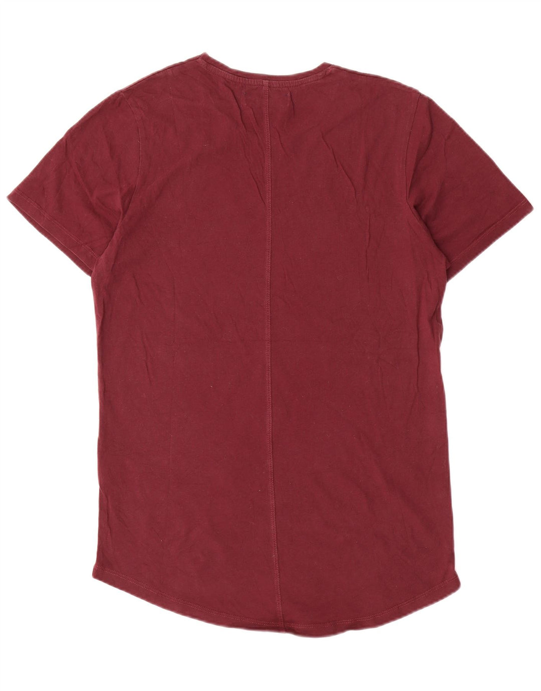 T-shirt da uomo Jack & Jones Top in cotone bordeaux medio