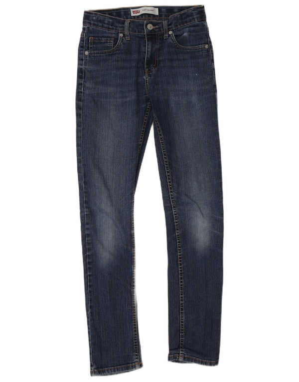 Levi's Ragazzi 510 Jeans Skinny 13-14 Anni W27 L29 Cotone Blu