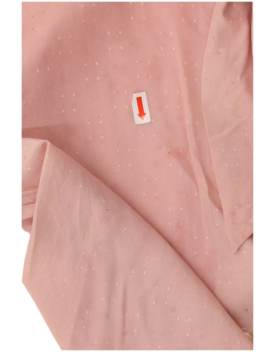 Camicetta da donna vintage con cravatta sul davanti IT 46 Grande rosa geometrica