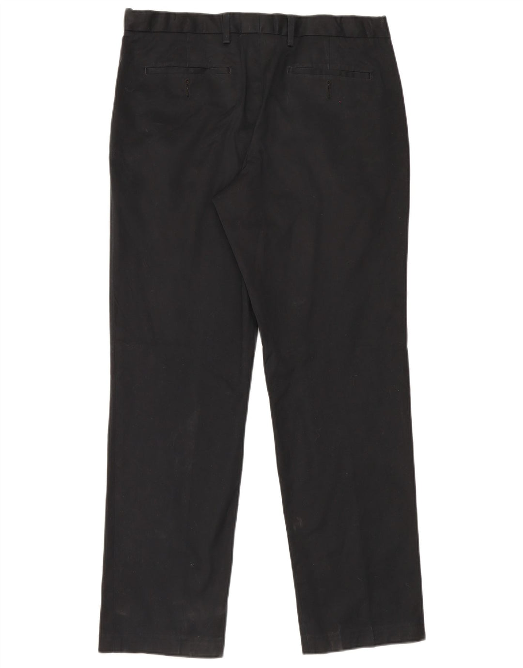 Pantaloni da abito dritti su misura da uomo Marks & Spencer W34 L31 neri
