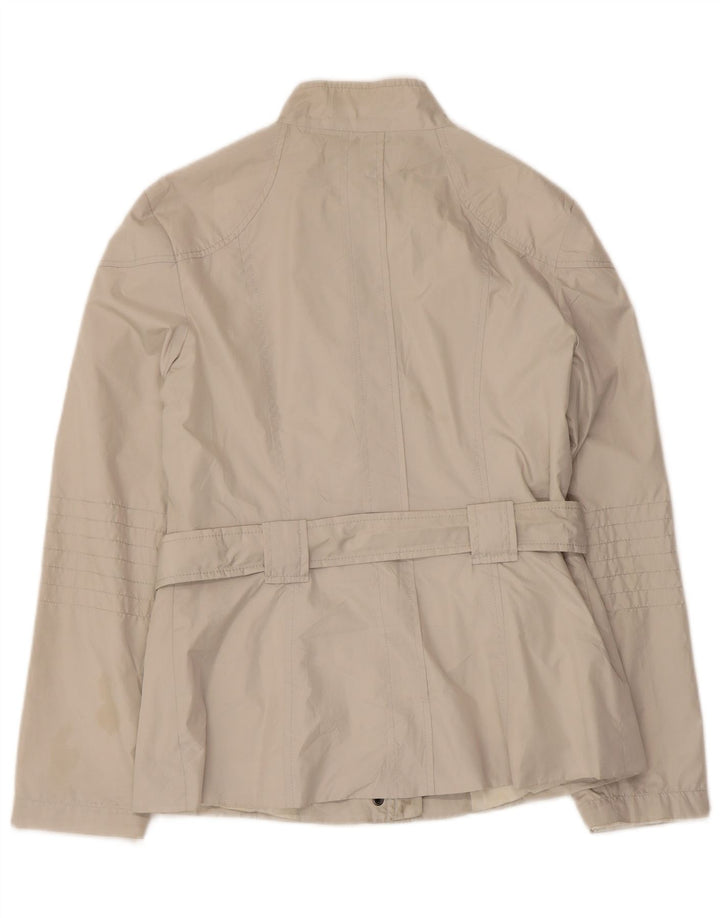Giacca utility da donna Zara UK 12 poliestere bianco medio