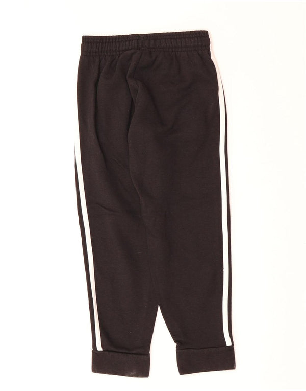 Pantaloni della tuta da ragazzo ADIDAS Joggers 7-8 anni in cotone nero