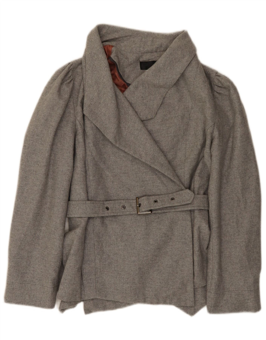 Giacca blazer da donna Topshop UK 10 piccola poliestere grigio