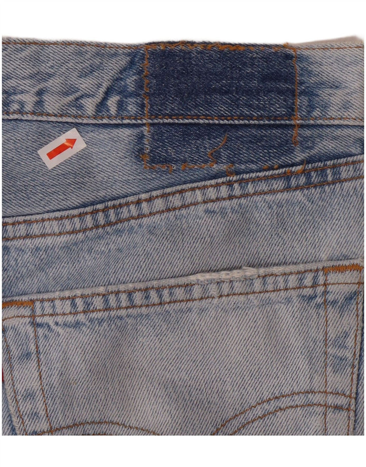 Jeans dritti da uomo LEVI'S W34 L29 cotone blu