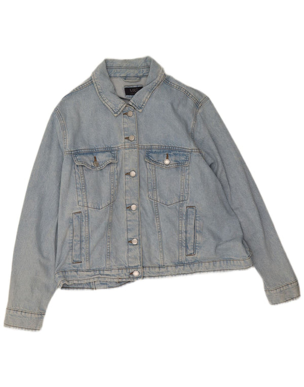 Giacca in denim da donna Marks & Spencer UK 28 6XL cotone blu