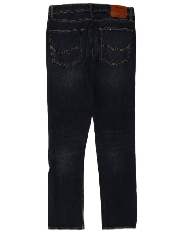 Jeans dritti slim Tim da uomo Jack & Jones W32 L34 cotone blu