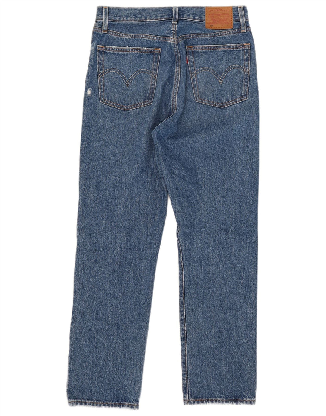 Jeans dritti Levi's 501 da donna W27 L29 cotone blu
