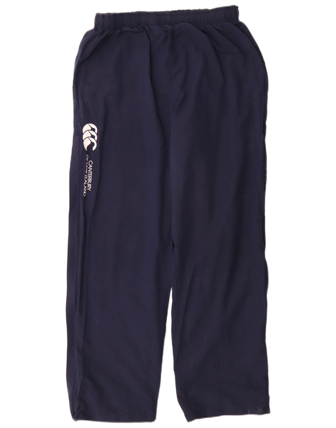 Pantaloni da uomo con grafica grafica Canterbury, grandi in poliestere blu navy