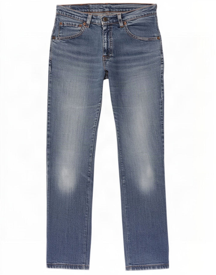 Jeans dritti Levi's 525 da donna W30 L28 cotone blu