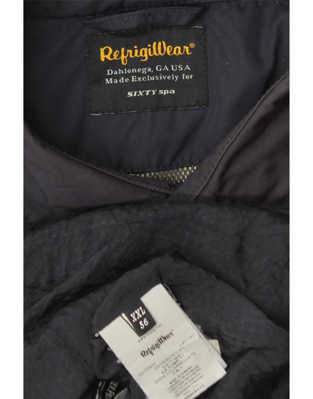 Giacca utilitaria da uomo Refrigiwear UK 44 2XL Nylon blu navy
