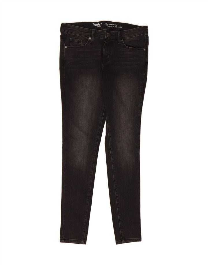 MOSSIMO Womens Mid Rise Skinny Jeans US 6 Medium W32 L30 Grey Cotton Vintage Mossimo and Second-Hand Mossimo from Messina Hembry 