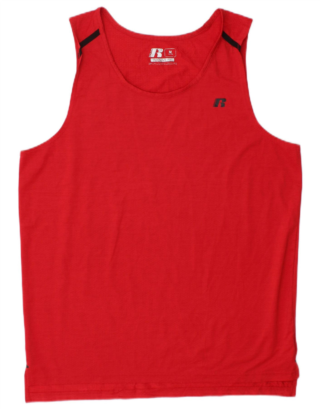 RUSSELL ATHLETIC Canottiera Dri-Power da uomo in poliestere rosso medio