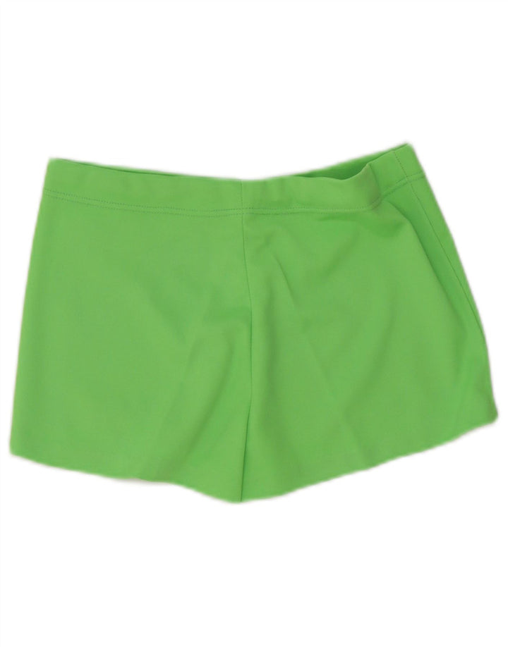 Pantaloncini sportivi Fila da donna UK 8 Small Verde Poliestere
