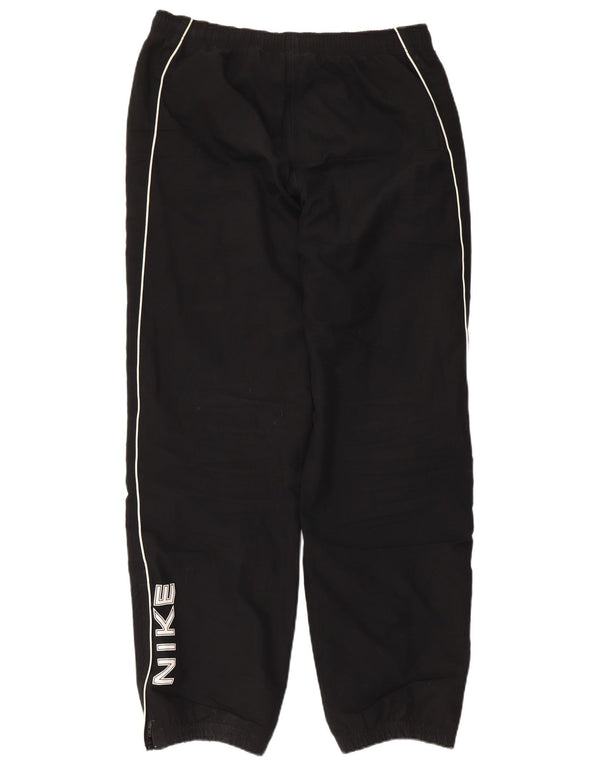 Pantaloni da tuta con grafica Nike da uomo, pantaloni da jogging, poliestere nero medio