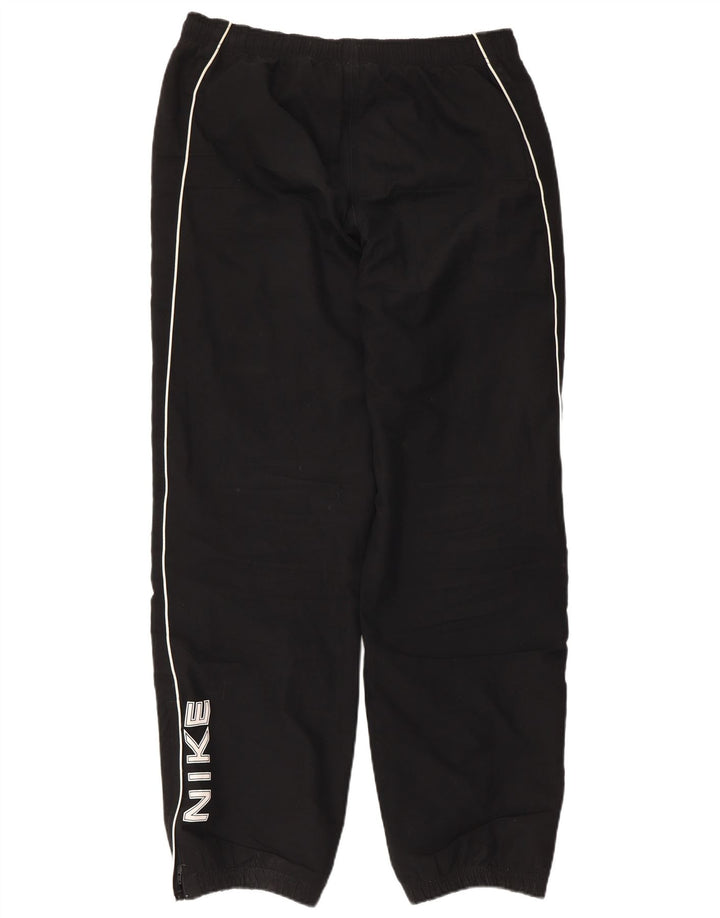 Pantaloni da tuta con grafica Nike da uomo, pantaloni da jogging, poliestere nero medio