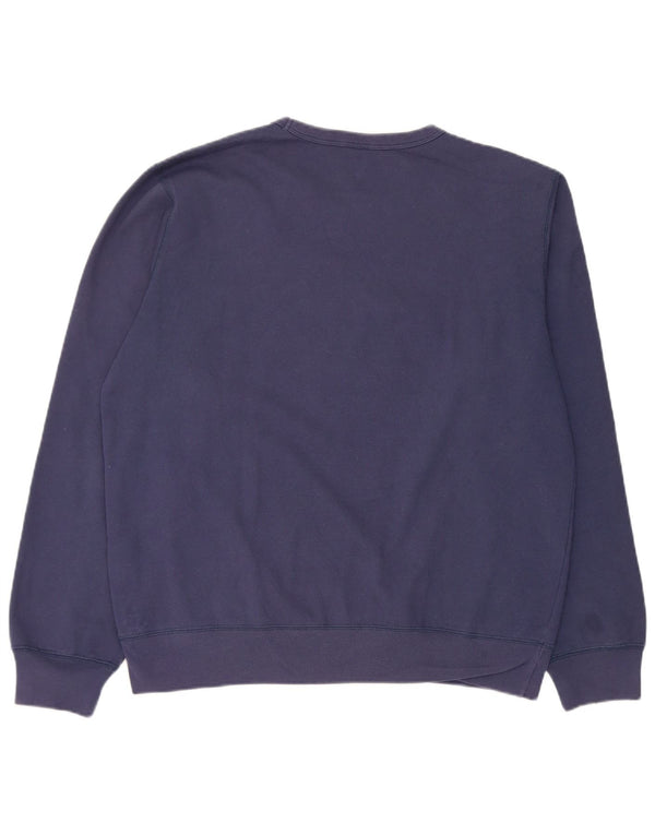 Felpa da uomo Champion Jumper XL in cotone blu navy