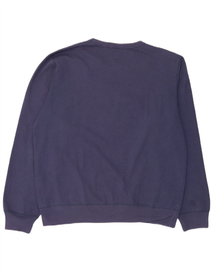 Felpa da uomo Champion Jumper XL in cotone blu navy
