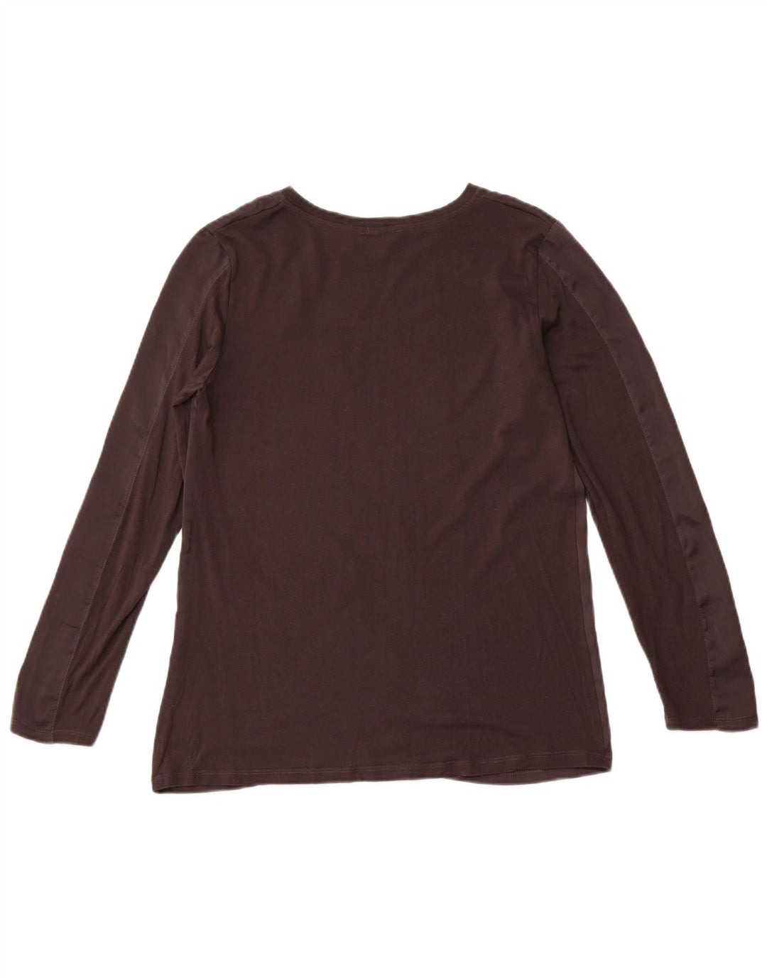 Maglia ZARA Donna Manica Lunga UK 12 Medio Nero Sintetico