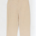 Pantaloni corti da donna Zara XL W32 L24 Lyocell bianco sporco