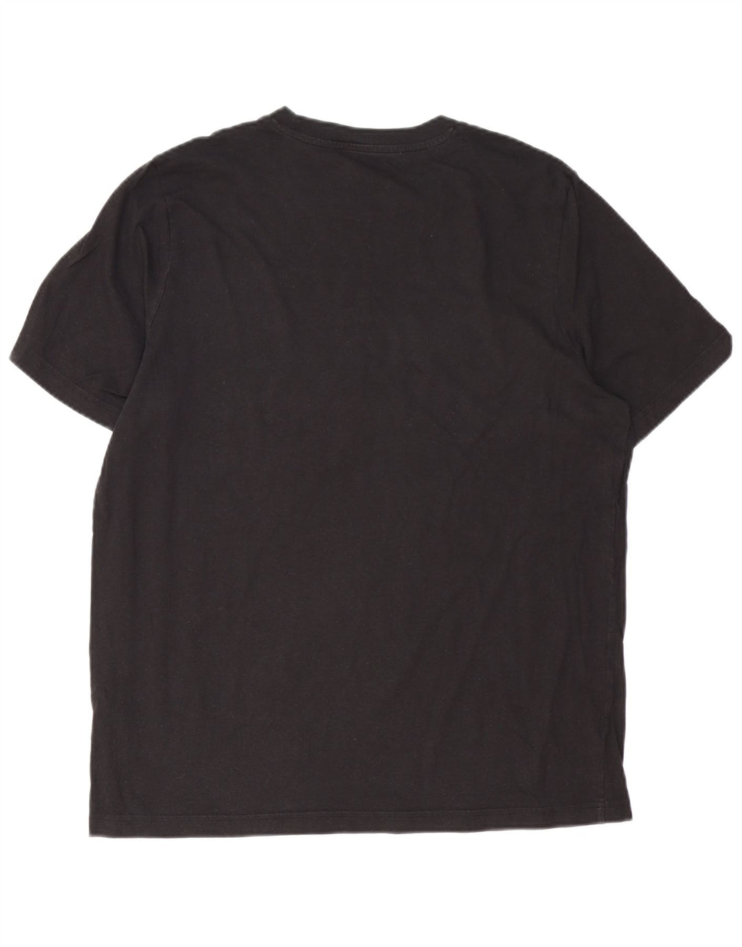 T-shirt grafica da uomo Puma Top grande in cotone nero