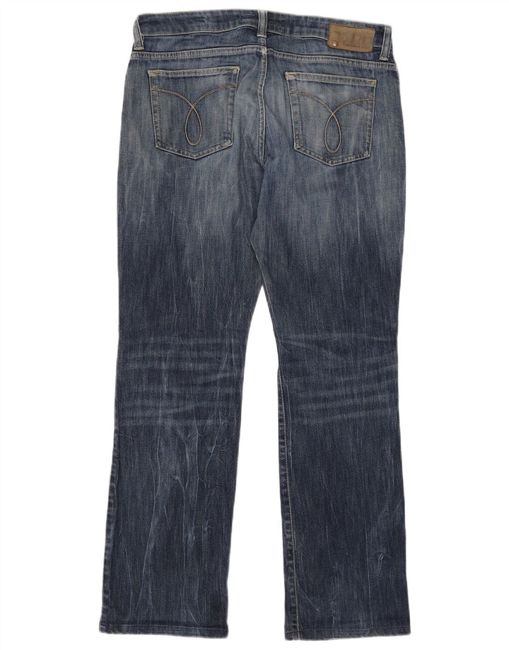 Jeans dritti da uomo Calvin Klein W34 L31 Blu Navy