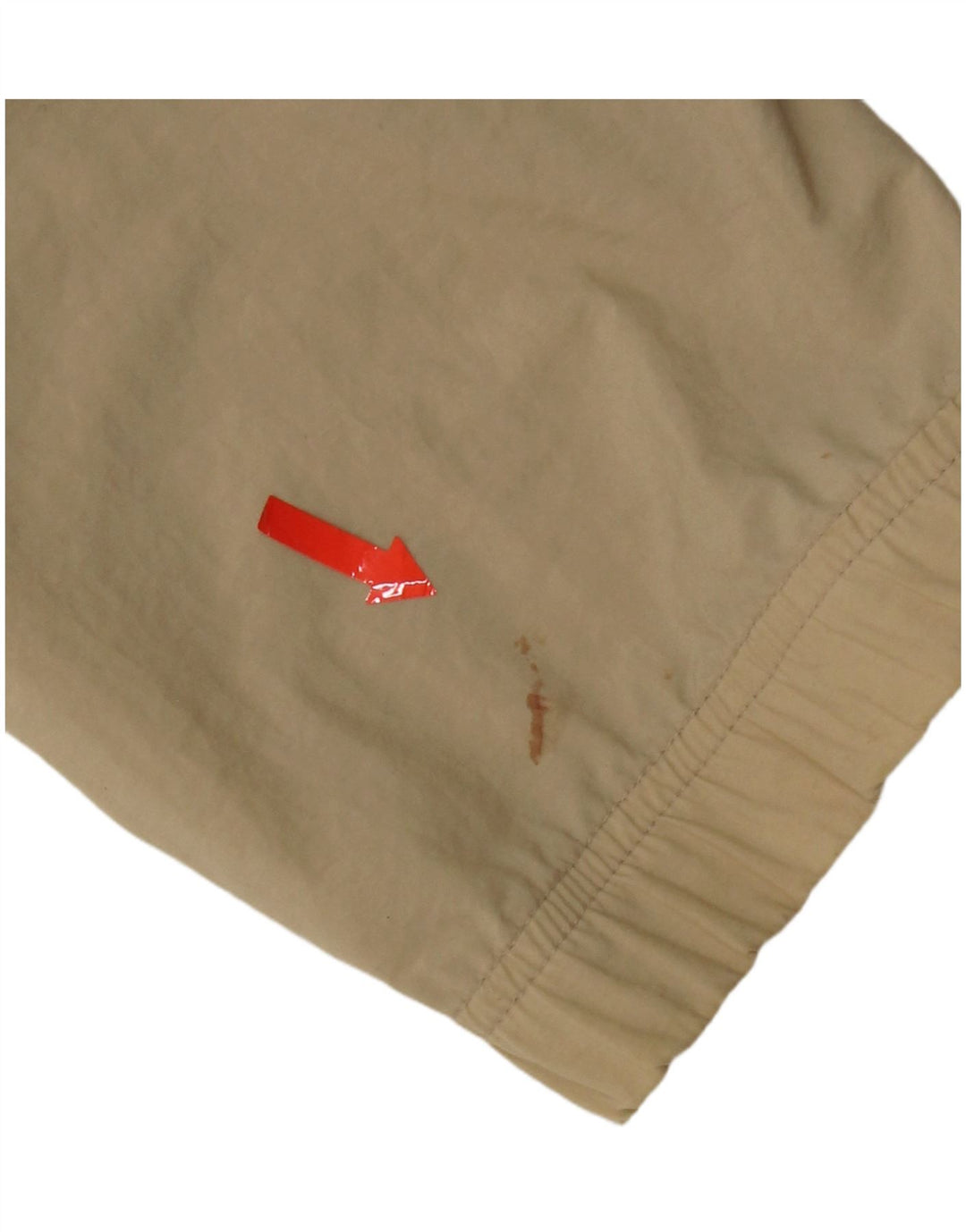 Giacca da ginnastica da uomo Asics, grande, in poliestere color block beige