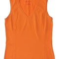 Canottiera da donna Eddie Bauer UK 10 piccola in cotone arancione
