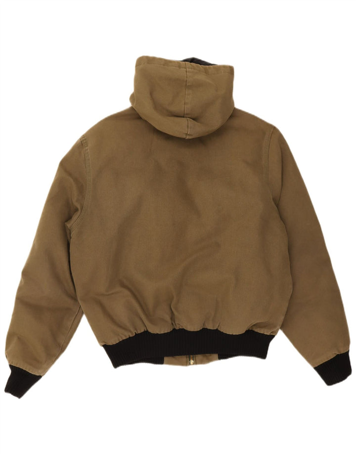 Giacca imbottita bomber con cappuccio da uomo Richlu UK 40 grande verde