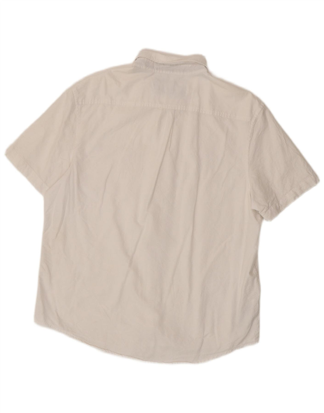 Camicia a maniche corte da uomo Penguin XL in cotone bianco