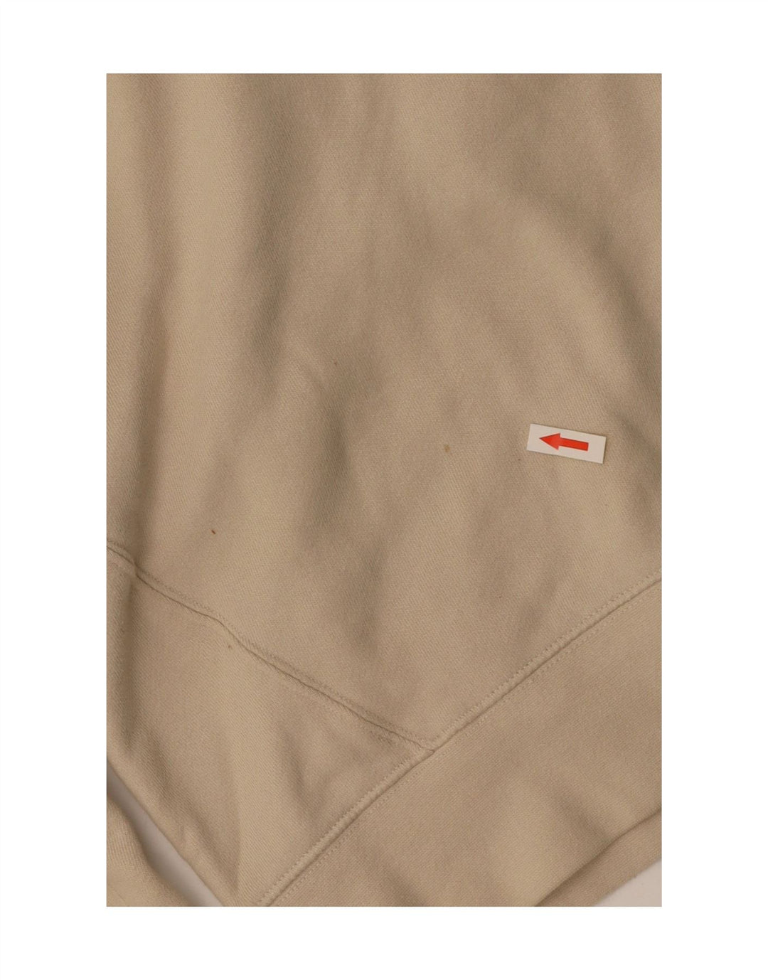 REISS Felpa da uomo con collo alto Maglione piccolo in cotone beige