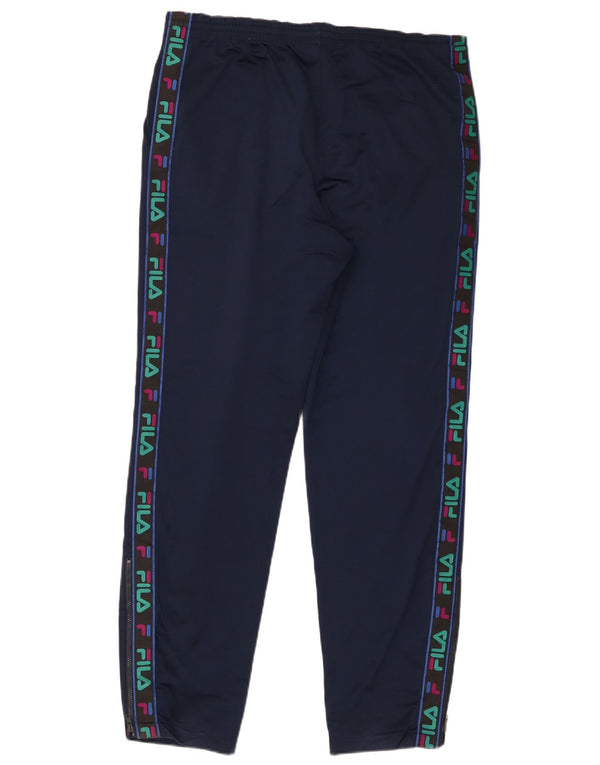 Pantaloni da tuta grafica da uomo Fila IT 48 medio blu navy