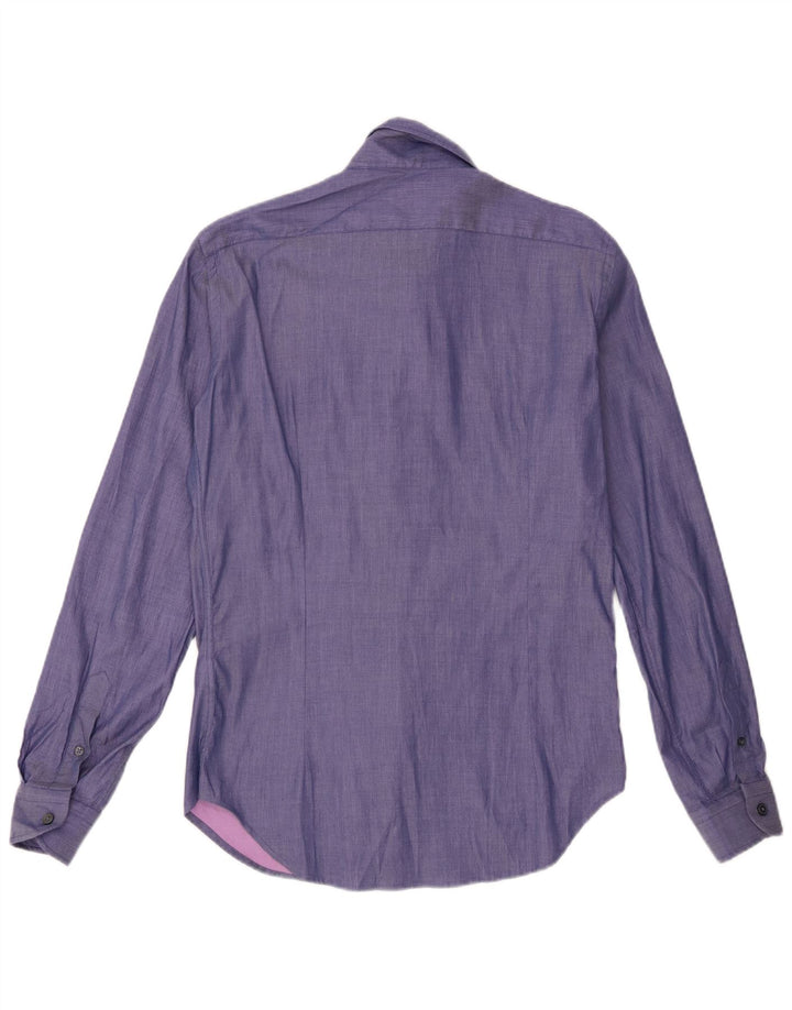 Camicia Uomo Naracamicee Piccola Viola Cotone