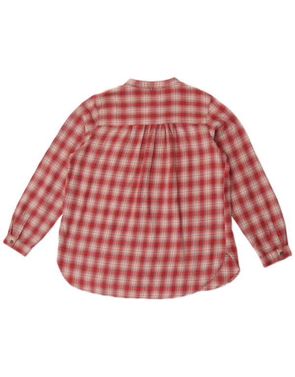 Camicia in flanella da donna Camel Active UK 14 Cotone a quadri rosso medio