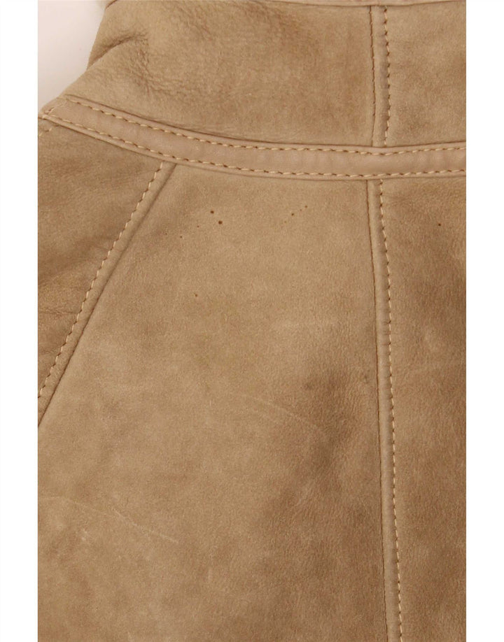 Cappotto Shearling Donna Cristiano Di Thiene IT 44 Beige Medio