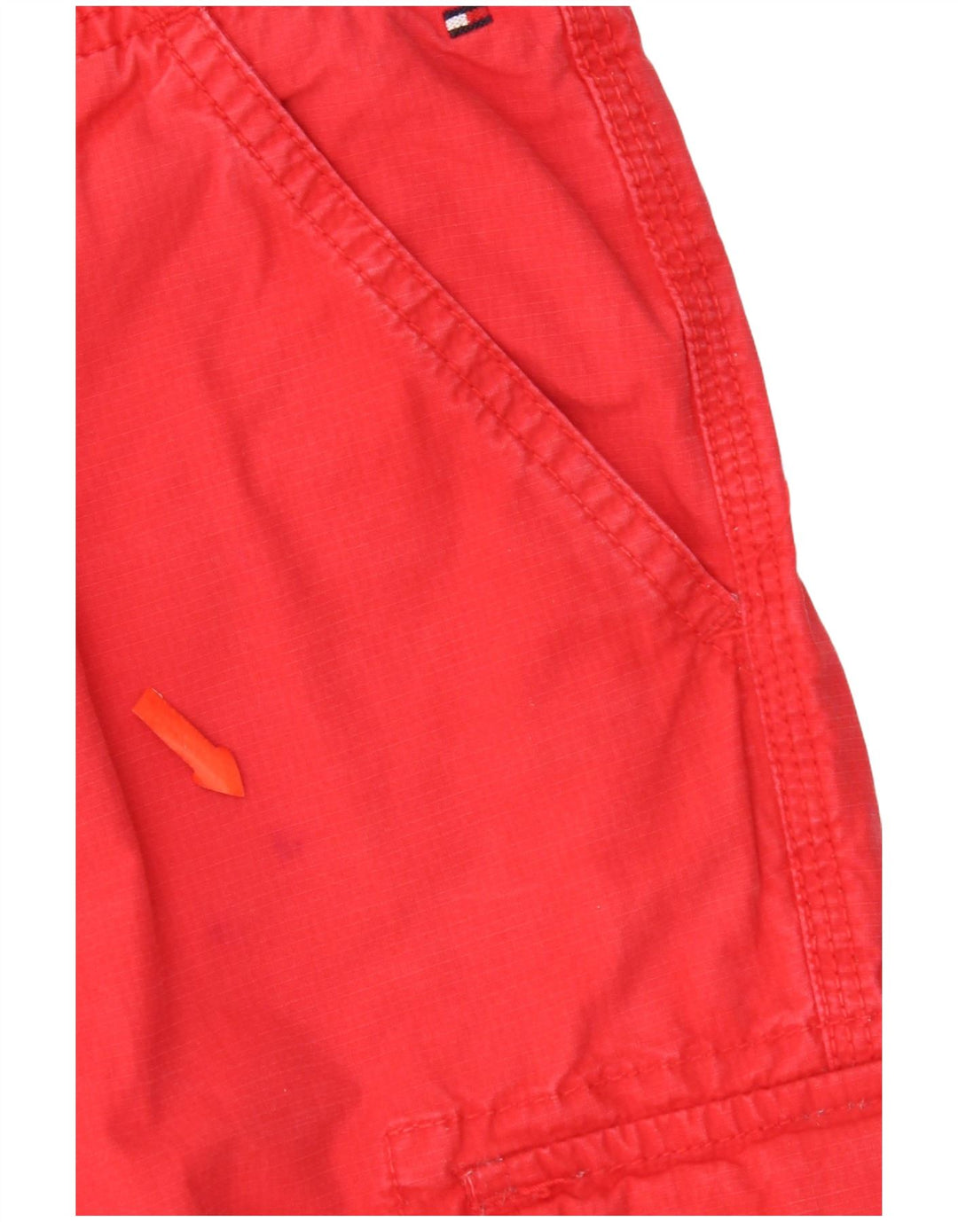 Pantaloncini cargo da bambino Tommy Hilfiger 15-16 anni W32 in cotone rosso