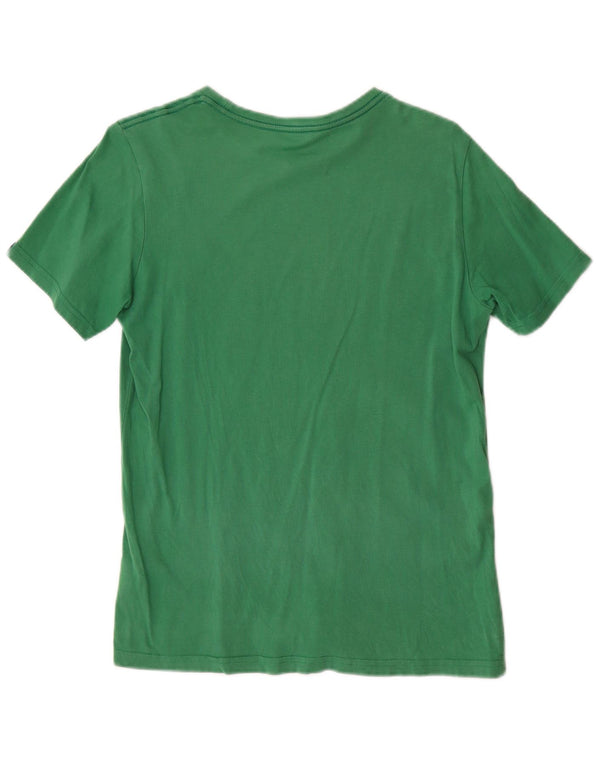T-shirt grafica da bambino Puma 13-14 anni in cotone verde