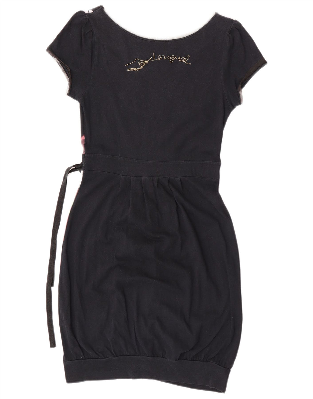 Abito tubino grafico da donna Desigual UK 10 piccolo nero