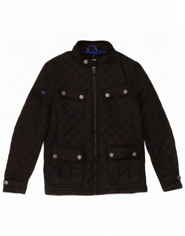 Giacca trapuntata da uomo Motorstyle Superdry UK 36 Small Poliestere nero
