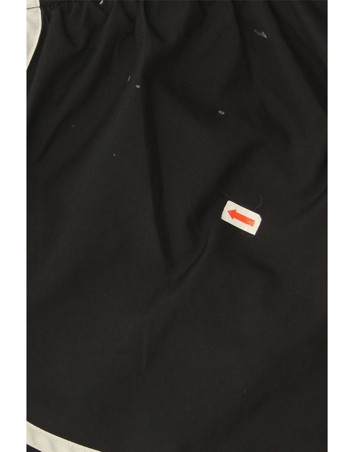 Pantaloncini sportivi Nike da donna Dri Fit UK 8 piccoli poliestere nero