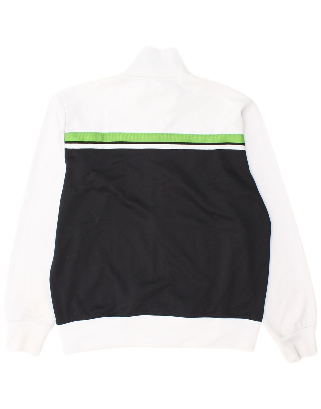 Giacca da ginnastica da uomo Asics XL in poliestere color block nero