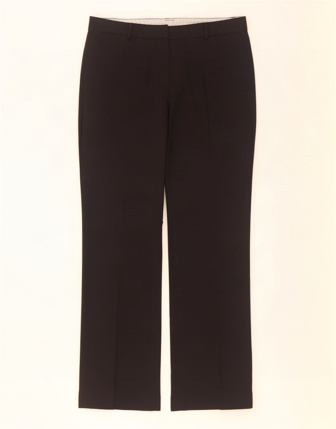 Pantaloni da abito bootcut da donna Marks & Spencer UK 10 piccoli W31 L30 neri
