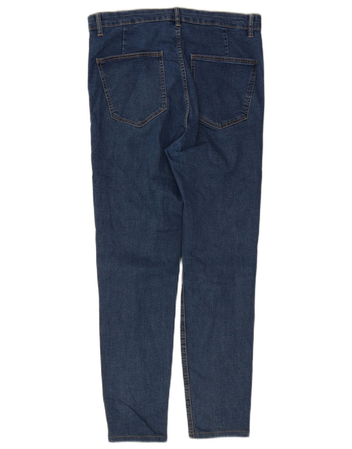 Jeans slim da donna Zara EU 44 XL W34 L25 Blu