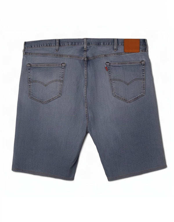 Pantaloncini Levi's Uomo 501 in denim invecchiato W50 4XL Blu